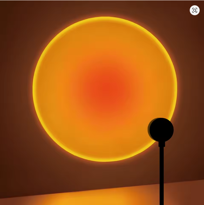 Lampe ambiance "coucher de soleil" - crée une atmosphère unique en 2 secondes !