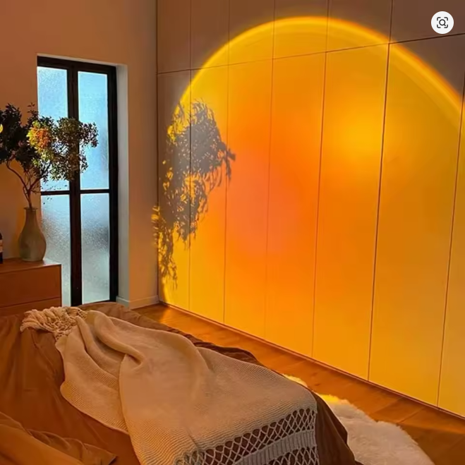 Lampe ambiance "coucher de soleil" - crée une atmosphère unique en 2 secondes !