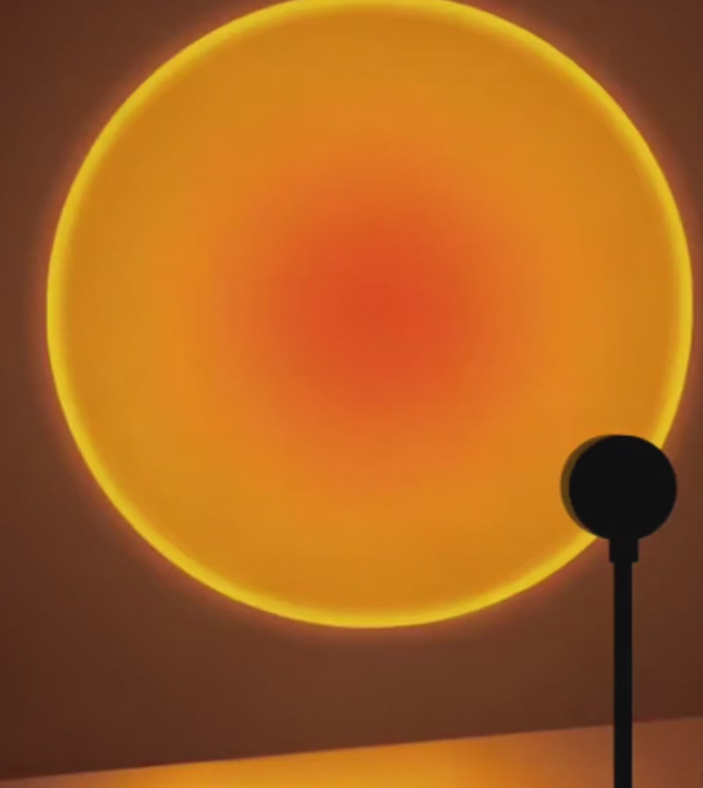 Lampe ambiance "coucher de soleil" - crée une atmosphère unique en 2 secondes !